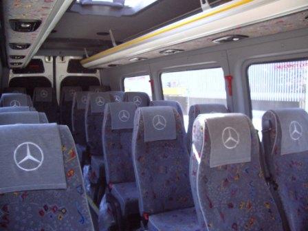 Mercedes Benz Sprinter noma Alūksnē mikroautobuss 15 16 17 18 20 sēdvietas