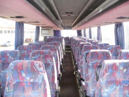 Autobusu noma Alūksnē Setra 44 49 50 55 sēdvietas