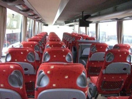 Autobusu noma Alūksnē 44 49 50 55 sēdvietas